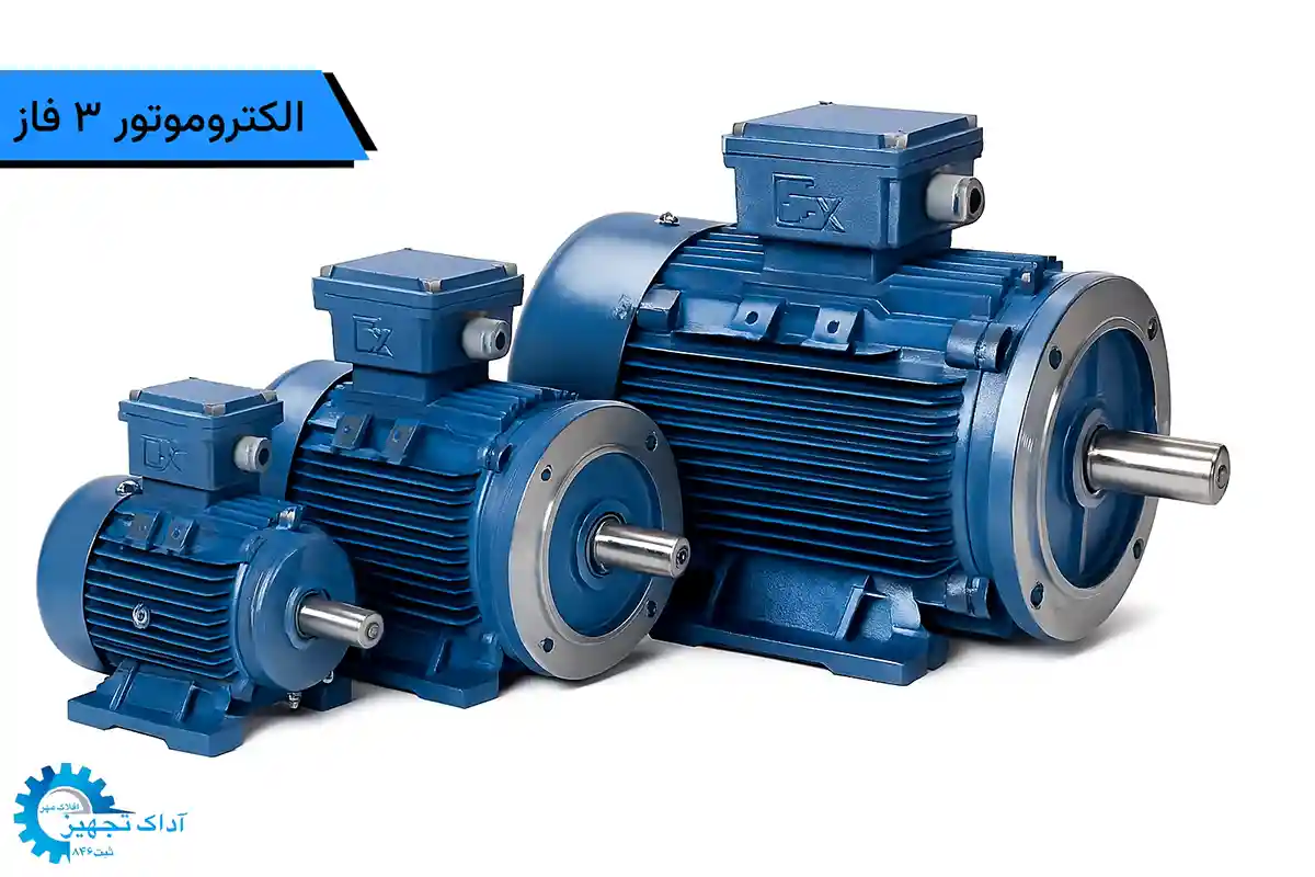 الکتروموتور 3 فاز