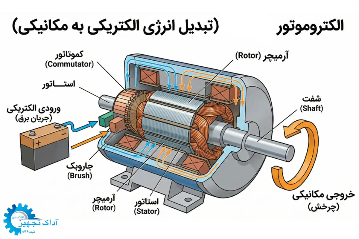 الکتروموتور چیست؟