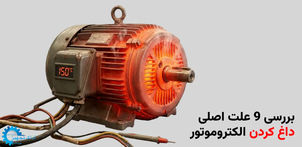 9 علت اصلی داغ کردن الکتروموتور 9 علت داغ کردن الکتروموتور