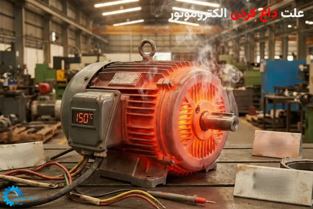 علت داغ کردن الکتروموتور